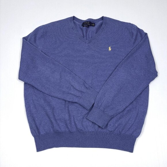 POLO RALPH LAUREN men's  knit sweater large - Picture 1 of 2